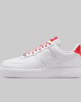 W's Air Force 1 '07 Next Nature - White/Light Crimson