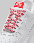 W's Air Force 1 '07 Next Nature - White/Light Crimson