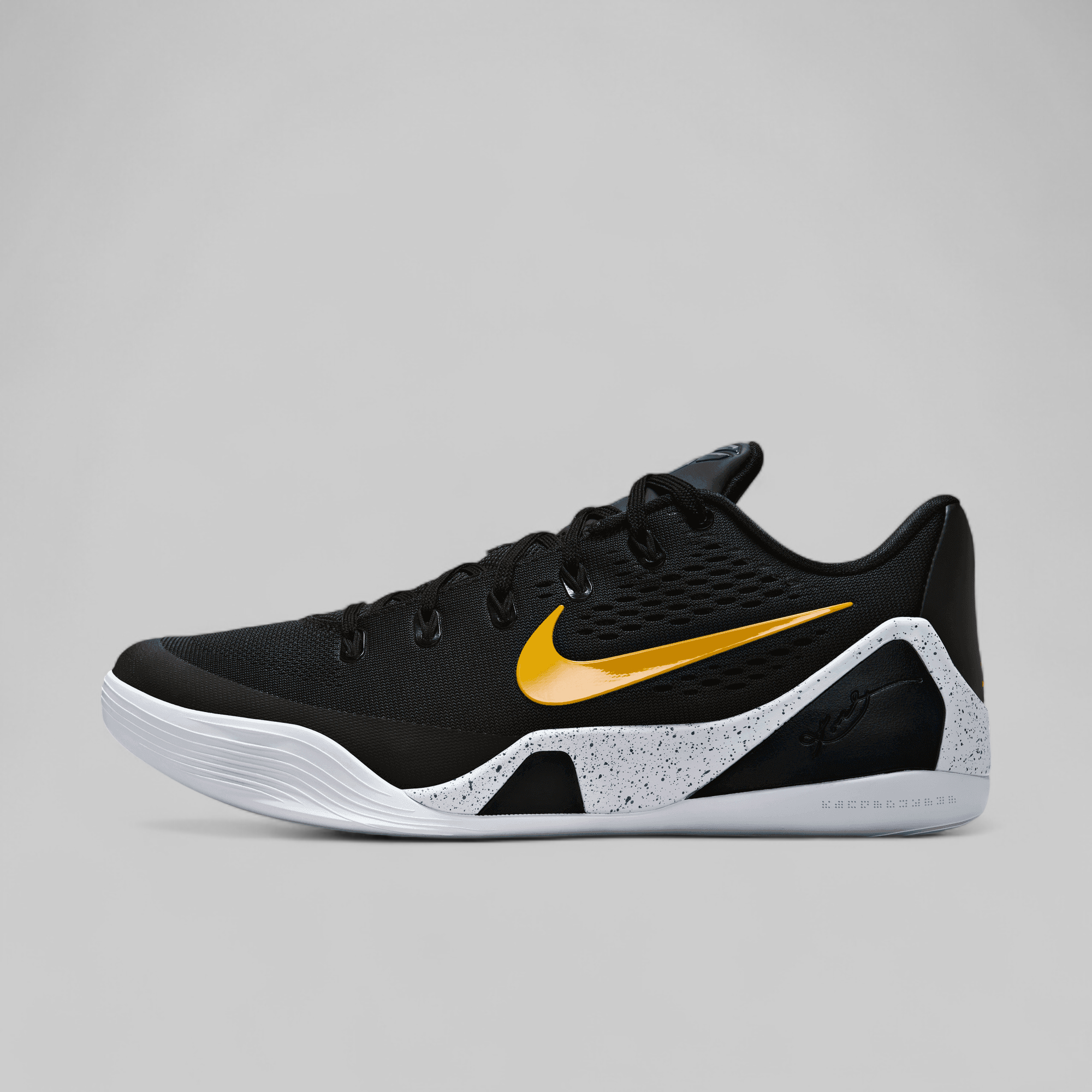 Kobe IX Elite Low EM Protro - Black/University Gold – LOADED