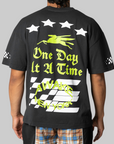 One Day At A Time T-Shirt - Black