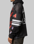 Headcrack Champs Jersey Zip Hoodie - Black