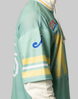 Headcrack Champs Jersey Zip Hoodie - Green