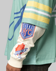 Headcrack Champs Jersey Zip Hoodie - Green