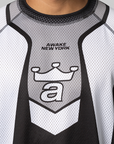 Mesh Jersey Racer Long-Sleeve - Black