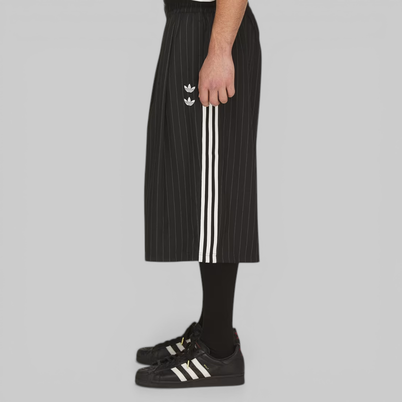 X Willy Chavarria Pinstripe Short - Black/White – LOADED