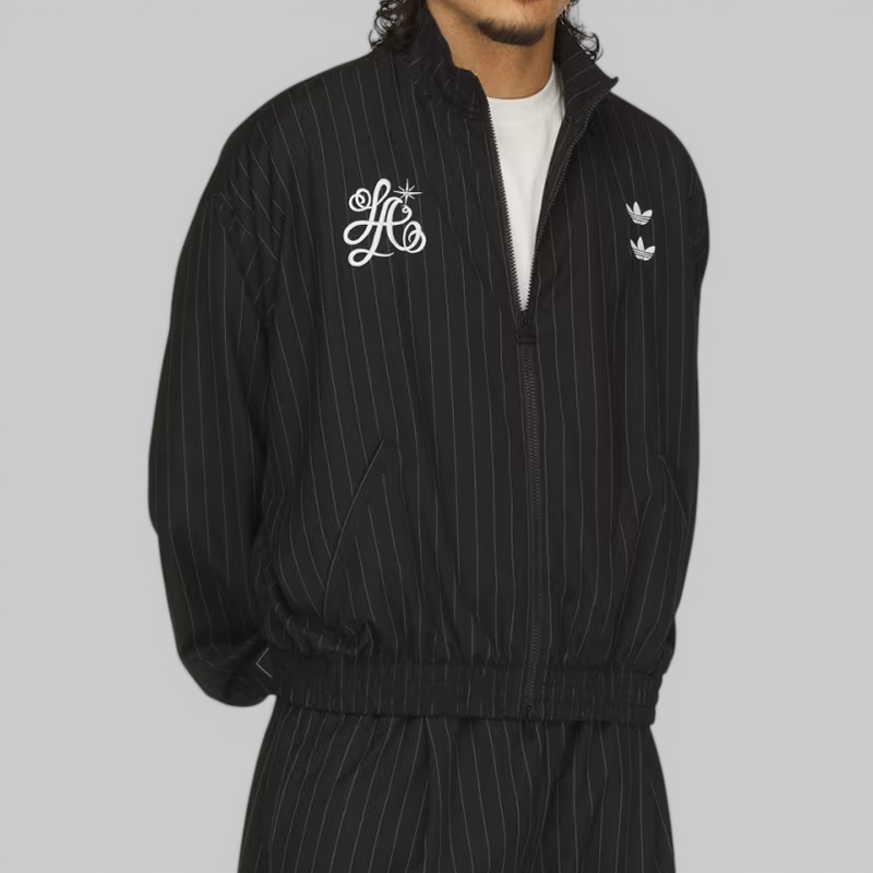 X Willy Chavarria Pinstripe Jacket - Black/White – LOADED