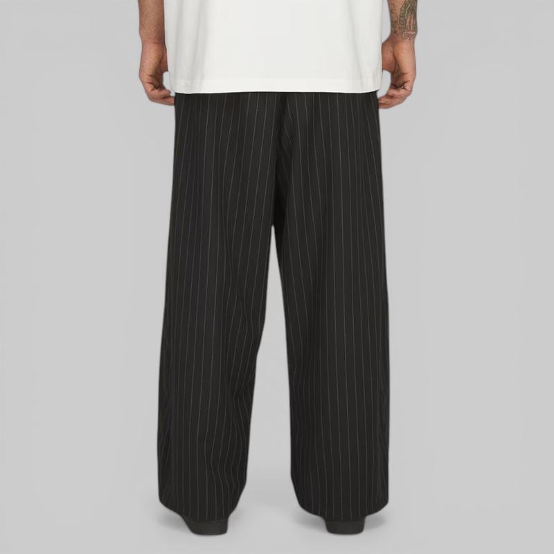 X Willy Chavarria Pinstripe Pant - Black/White – LOADED