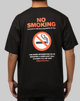 NO SMOKING Sign T-Shirt - Black