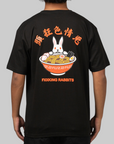 Rabbit Ramen T-Shirt - Black