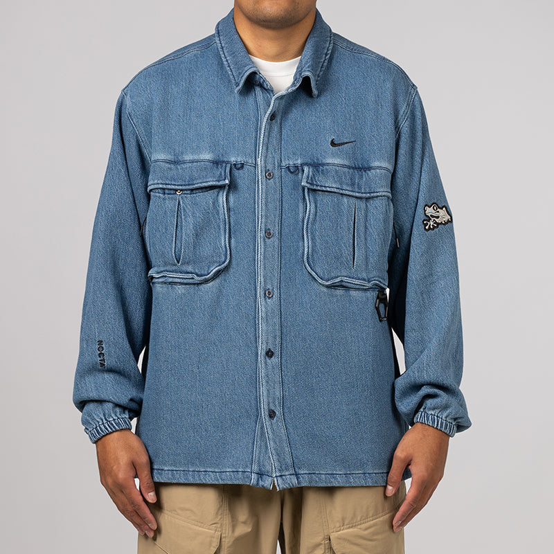 NOCTA Opal NRG Button Down Long Sleeve Denim - French Blue – LOADED