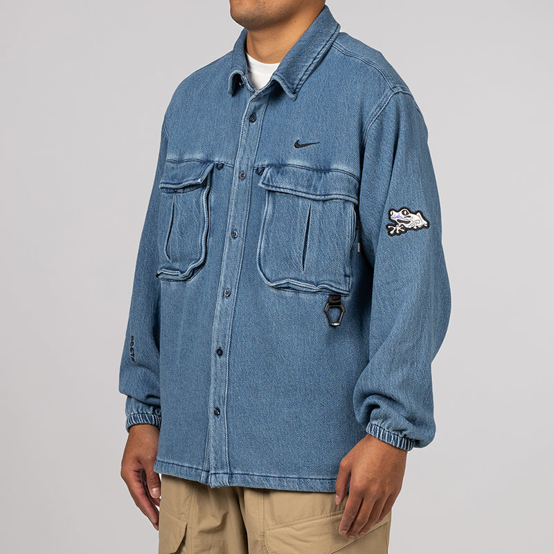 NOCTA Opal NRG Button Down Long Sleeve Denim - French Blue – LOADED