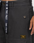 Air Force Pant with adjustable Cuff - Charcoal
