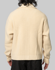 Knit Cardigan (removable collar)