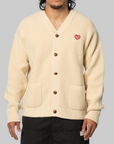 Knit Cardigan (removable collar)