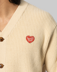 Knit Cardigan (removable collar)