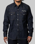 Denim Western Shirt - Indigo