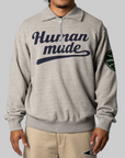 Half-Zip Sweatshirt - Grey