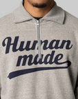 Half-Zip Sweatshirt - Grey