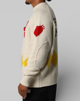 Lowgauge Knit Sweater - White