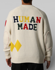 Lowgauge Knit Sweater - White