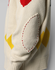 Lowgauge Knit Sweater - White