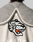 Zip-Up Hoodie - Grey