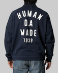 Zip-Up Sweatshirt - Navy
