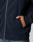 Zip-Up Sweatshirt - Navy