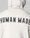 Pullover Fleece Hoodie - White