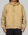 Life Full Zip SASHIKO Jacket - Parachute Beige