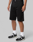 Ruck Single Knee Short - Black Stone Washed