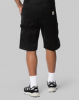 Ruck Single Knee Short - Black Stone Washed