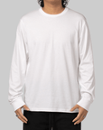 Base Long Sleeve - White/Black