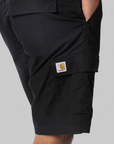 Aviation Short - Black Rinsed