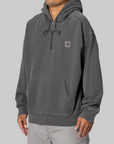 Hooded Nelson Sweat - Graphite Garment Dyed