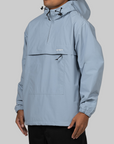 Windbreaker Jacket - Frosted Blue/White