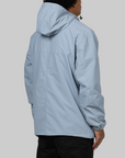 Windbreaker Jacket - Frosted Blue/White