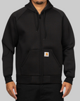 Car-Lux Hooded Jacket - Black/Grey
