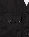 Unity Vest - Black Heavy Enzyme Wash