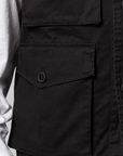 Unity Vest - Black Heavy Enzyme Wash