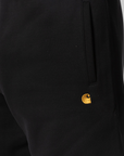 Chase Sweat Short - Black/Gold