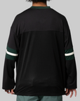 Detroit Mesh Long Sleeve - Black/Conifer/Wax