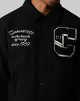 World Class Varsity Jacket - Black