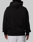 Hooded Mini WIP Sweat Jacket - Black Stone Washed
