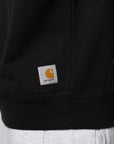 Hooded Mini WIP Sweat Jacket - Black Stone Washed