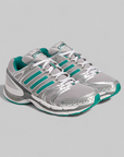 X Sporty & Rich Adistar Control 5 - Grey Two/Pure Teal