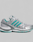 X Sporty & Rich Adistar Control 5 - Grey Two/Pure Teal