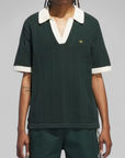 X CLOT By Edison Chen Knit Polo - Green
