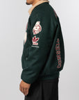 X CLOT By Edison Chen Patch Jacket - Green Night
