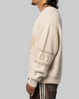 X CLOT By Edison Chen Superstar Long Sleeve Sweat - Warm Sandstone